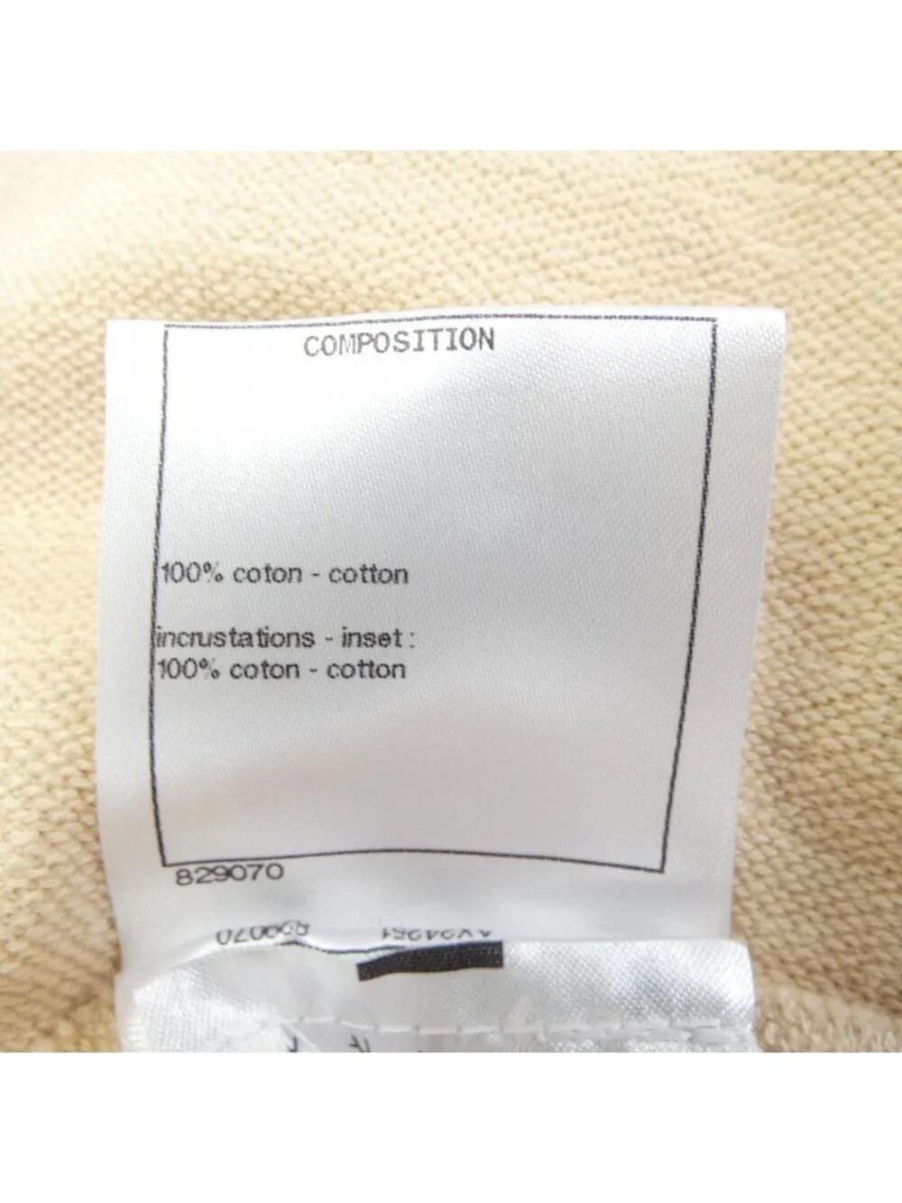 Chanel Shirt Beige